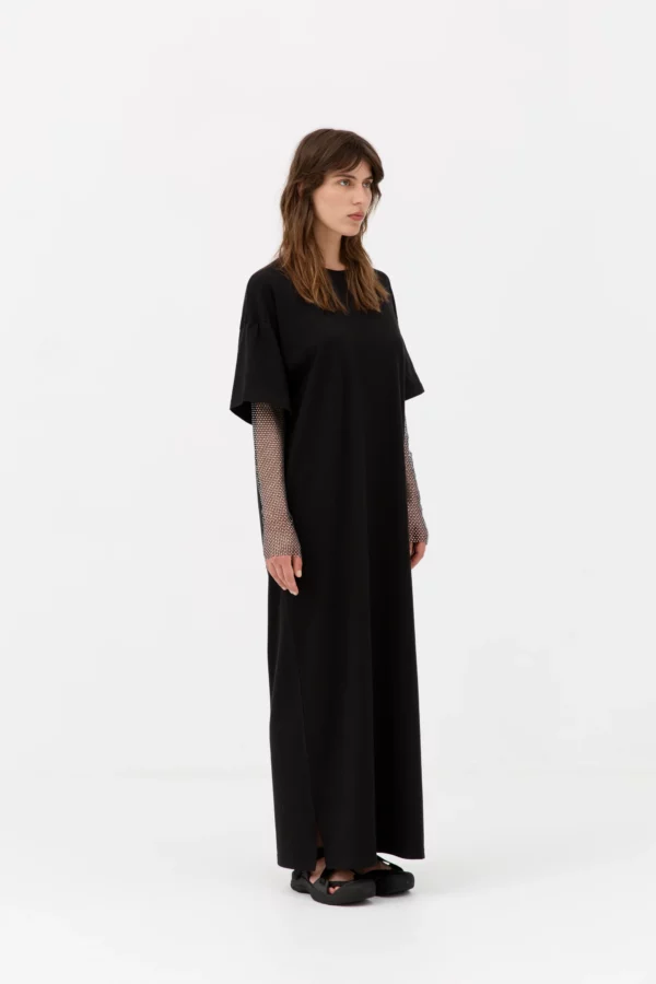 Bex T shirt Dress Dress FA900566 3501 Deep Black 1 scaled