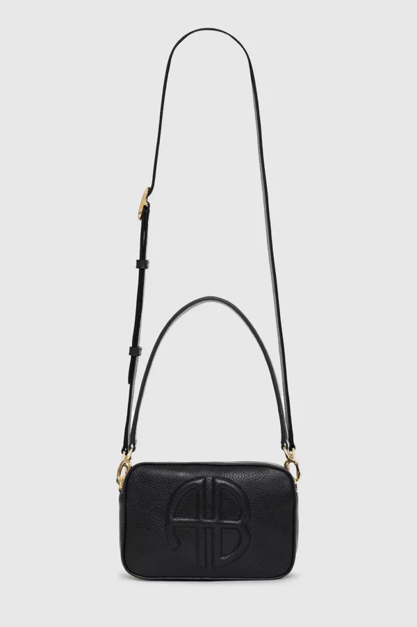 AB LILI BAG BLACK PEBBLED A 13 10234