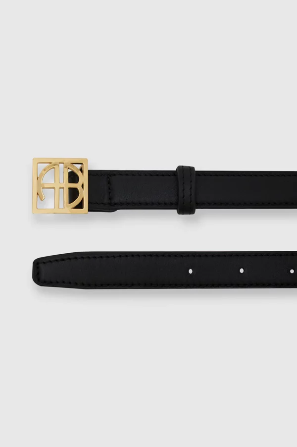 AB MONOGRAM BELT KATE MOSS CAMPAIGN BLACKA 12 10461 BLK1