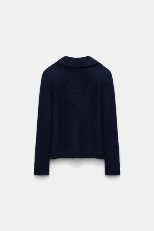 Dorothee Schumacher Fluffy Statements Cardigan Navy – Bild 2