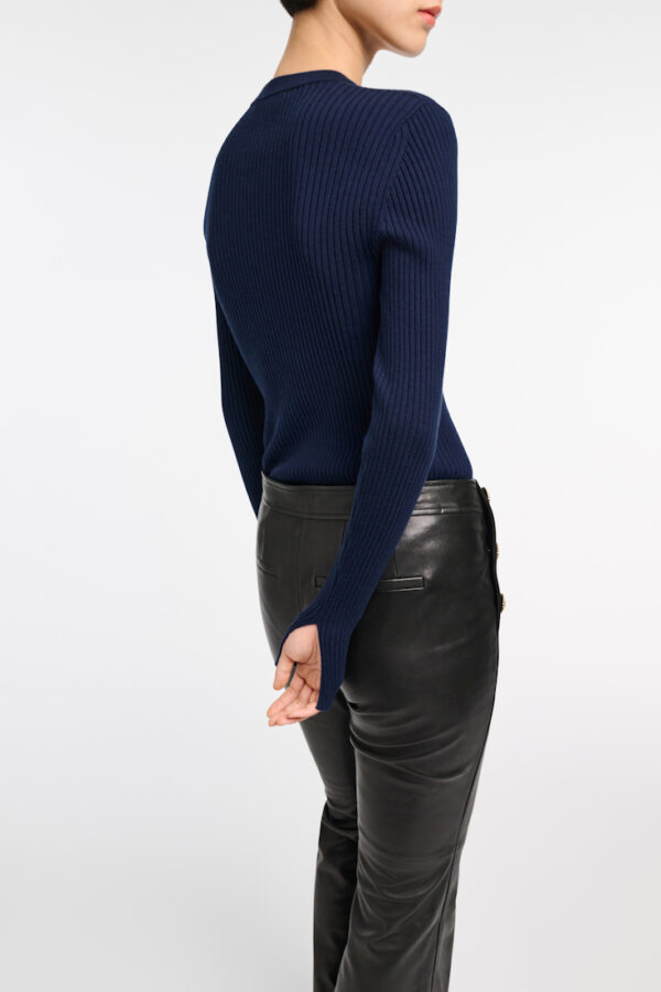 Dorothee Schumacher Essential Ease Pullover Navy – Bild 5