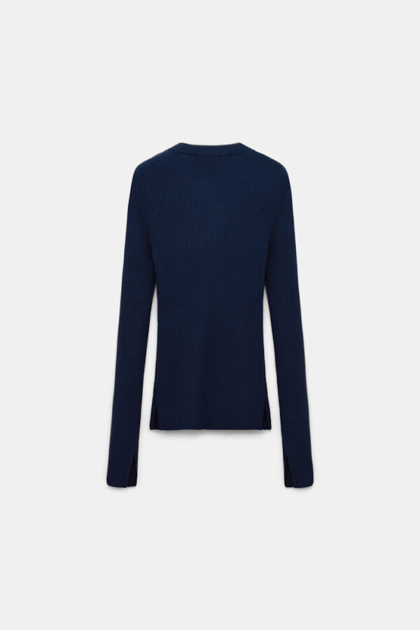 Dorothee Schumacher Essential Ease Pullover Navy – Bild 2