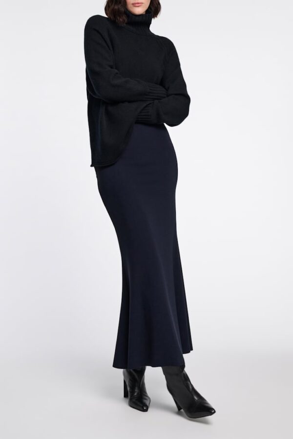 Dorothee Schumacher Soft Shape Skirt Navy – Bild 4