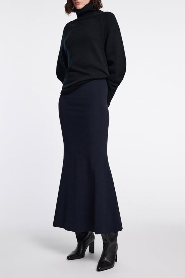 Dorothee Schumacher Soft Shape Skirt Navy – Bild 5