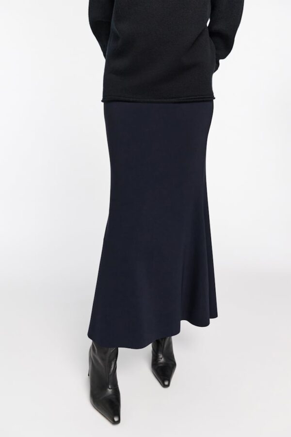 Dorothee Schumacher Soft Shape Skirt Navy – Bild 3