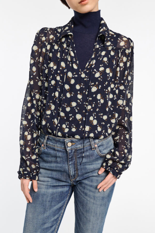 Dorothee Schumacher Floral Volumes Blouse – Bild 5