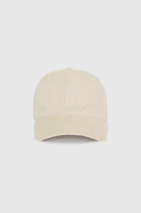 Anine Bing Jeremy Baseball Cap Oatmeal